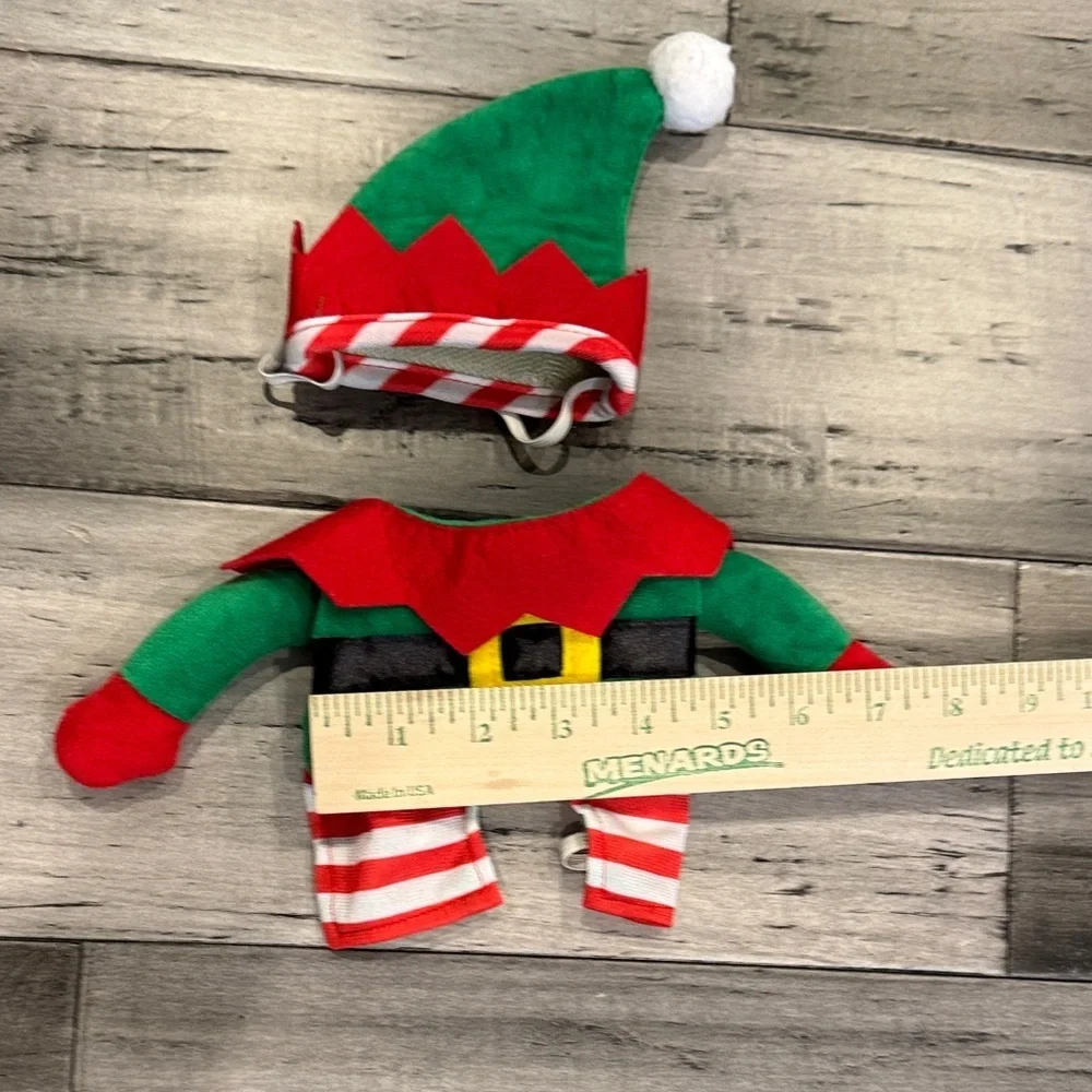 NWOT Elf Costume Dogs XS  - Green and Red